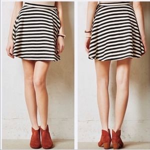 Anthropologie Greylin Striped Skirt